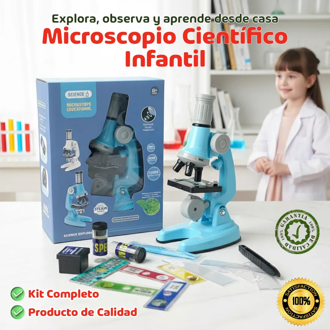 Microscopio Científico Infantil: El Regalo Perfecto para Mentes Curiosas