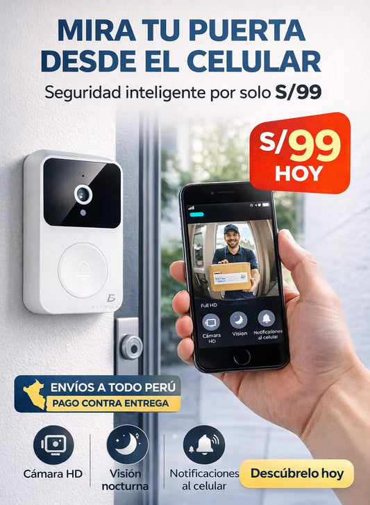 Timbre con Cámara HD