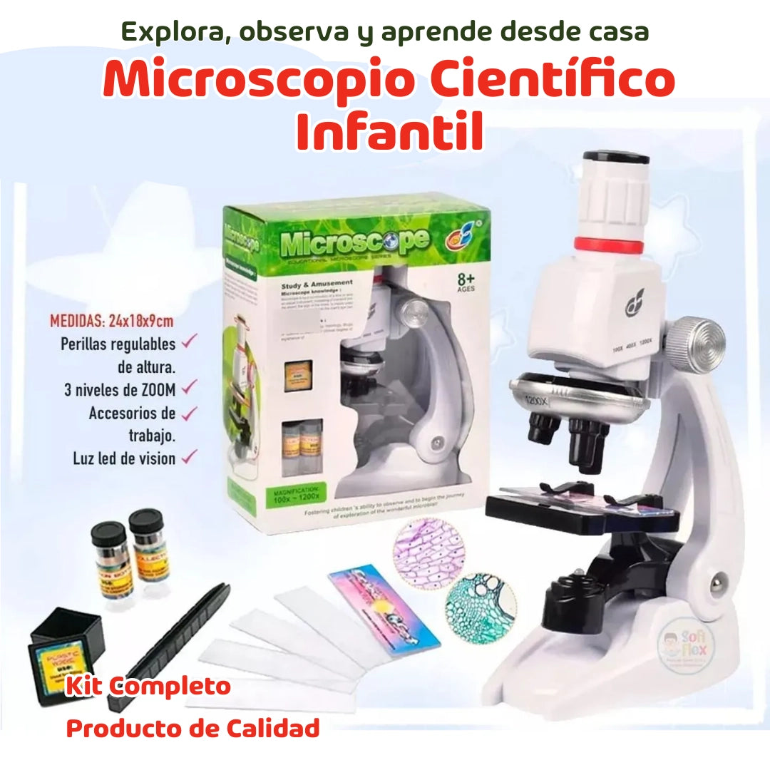 Microscopio Científico Infantil: El Regalo Perfecto para Mentes Curiosas